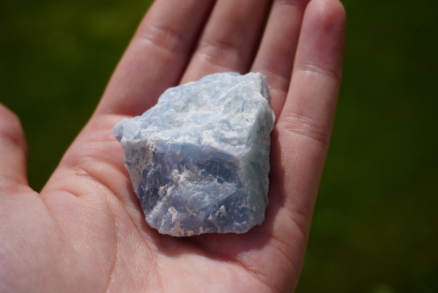 Raw Blue Calcite Chunks