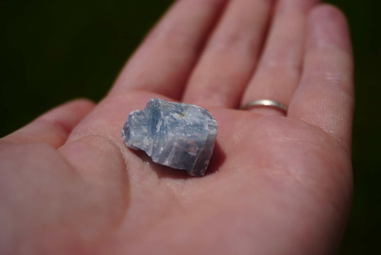 Raw Blue Calcite Chunks